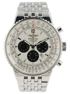 Breitling Navitimer Heritage White Dial Steel 43mm Automatic Men’s Watch A35350